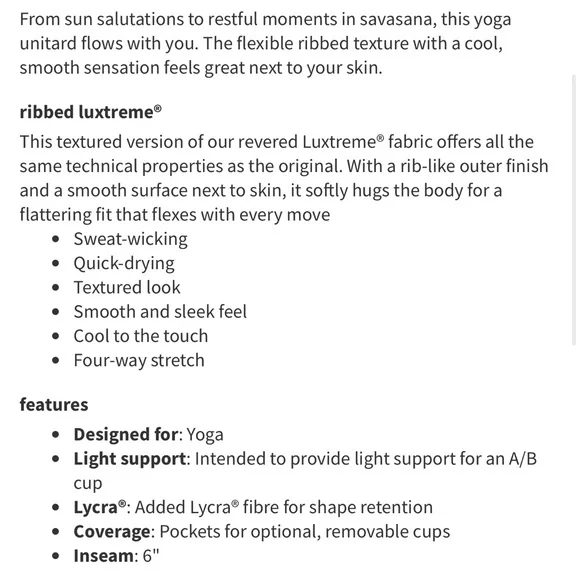 Lulu🍋 Ribbed Contoured Unitard - Java Brown - Picture 4 of 8